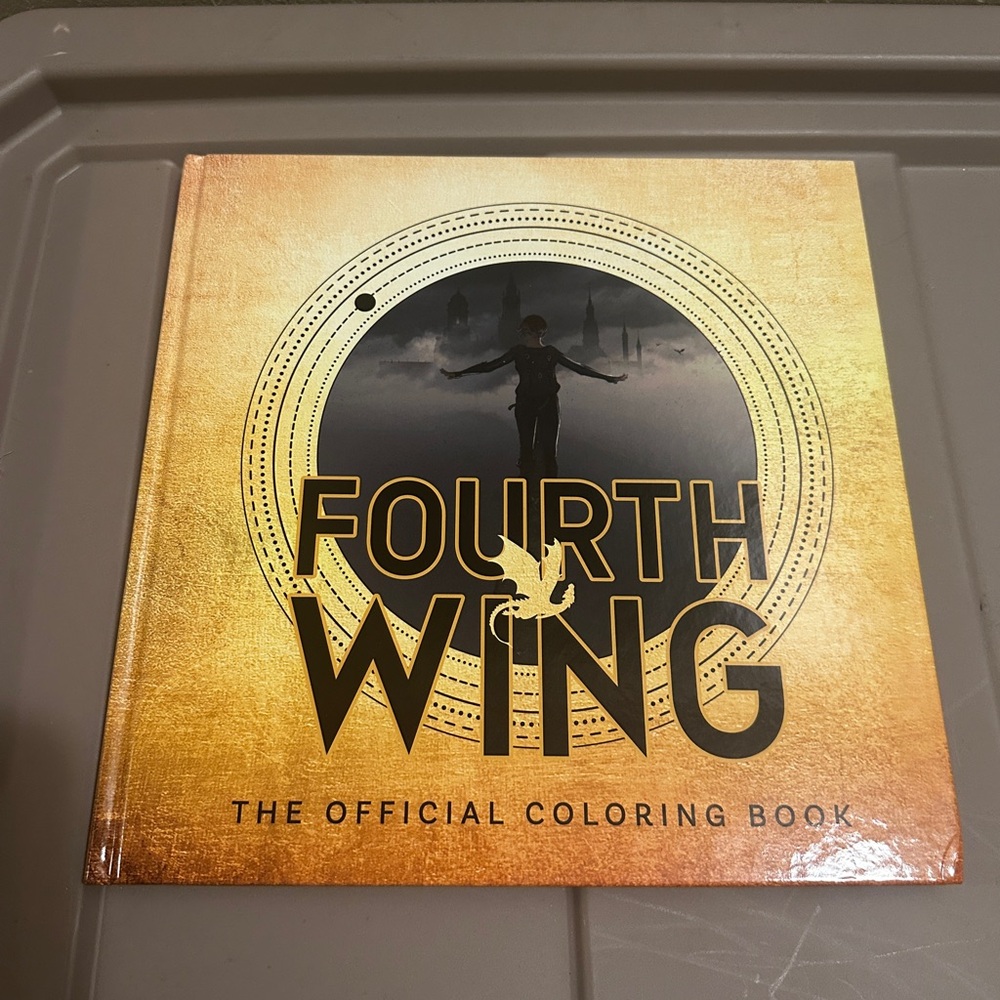 Fourth Wing Official Coloring Book